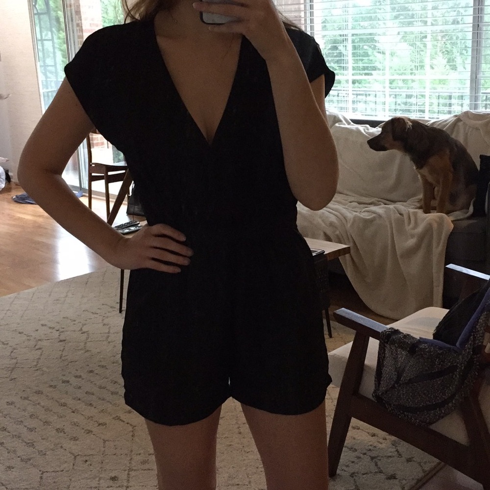 The Hanger black romper
